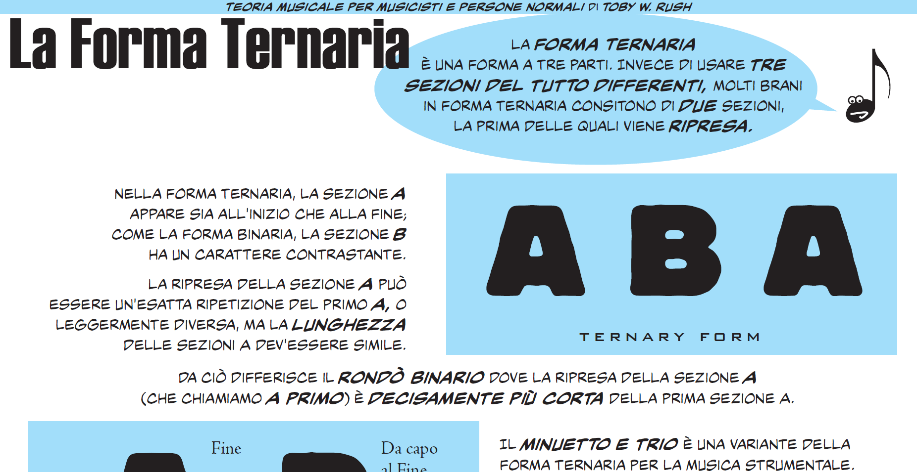 La forma ternaria