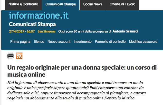 Informazione.it - 14 Febbraio 17